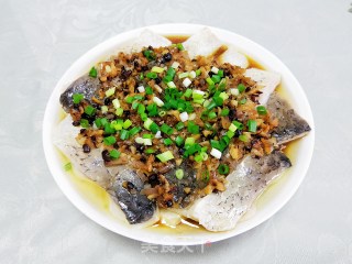 Steamed Carp in Black Bean Sauce recipe