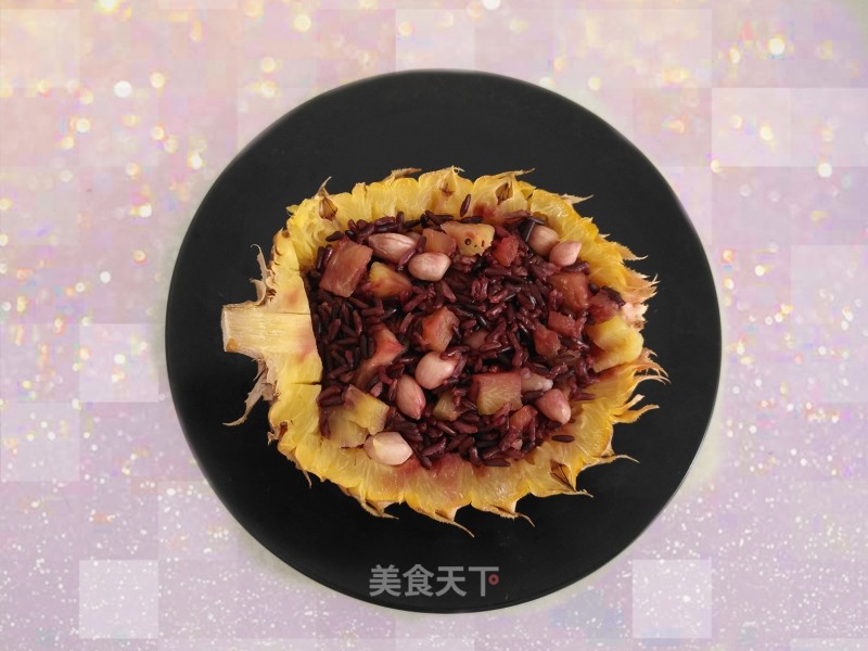 Purple Rice Pineapple Rice recipe