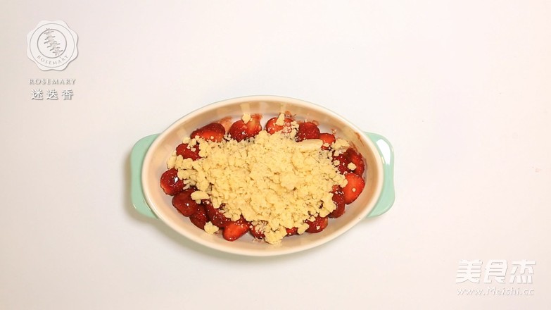 Strawberry Breadcrumbs-rosemary recipe