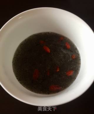 Fen Kudzu Black Sesame Soup recipe