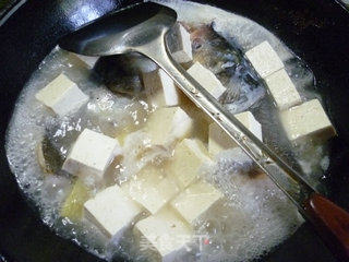 Tofu Boiled Fish Head recipe