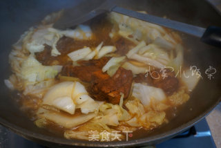 Braised Pork Ribs and Cabbage recipe