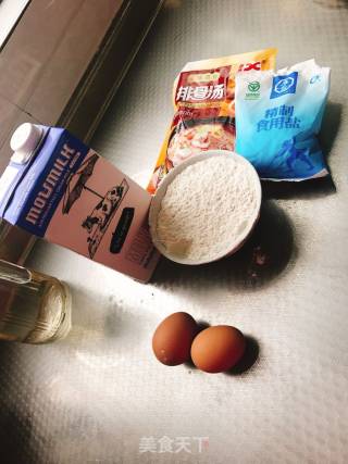 Milk Omelet Electric Cake Stall Version recipe