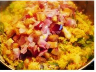 Roasted Pork and Onion Fried Rice recipe