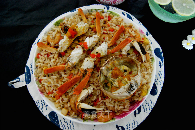 Sea King Crab Rice recipe