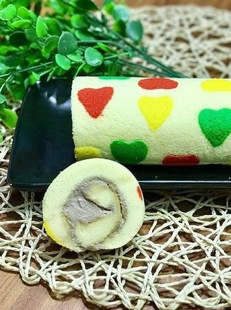 Colorful Cake Rolls