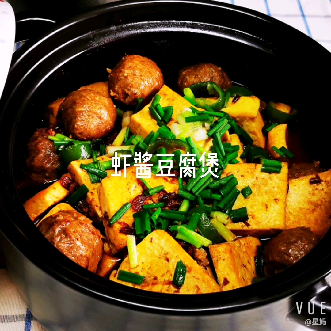 Shrimp Paste Tofu Pot