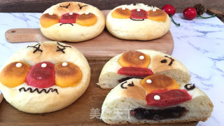 Japanese-style Red Bean Bread Anpanman, Cute in Shape, Simple to Make without Molds, Suitable for Family Practices. recipe