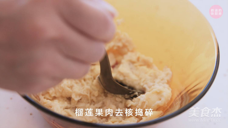 Durian Snowy Mooncake recipe