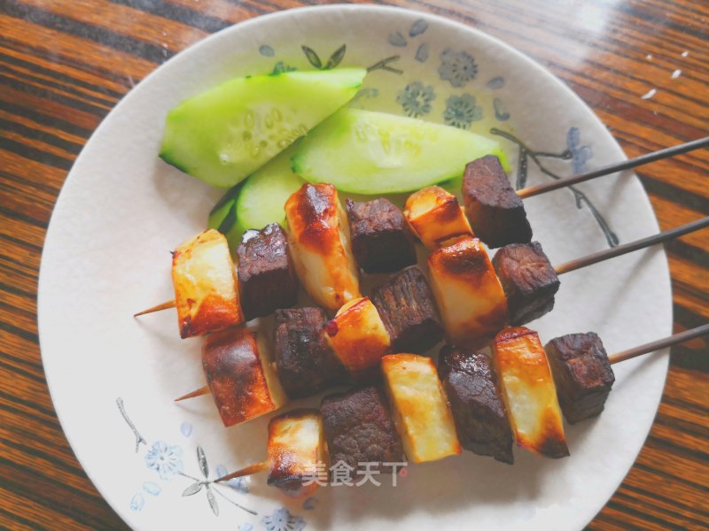 Potato Beef Skewers recipe