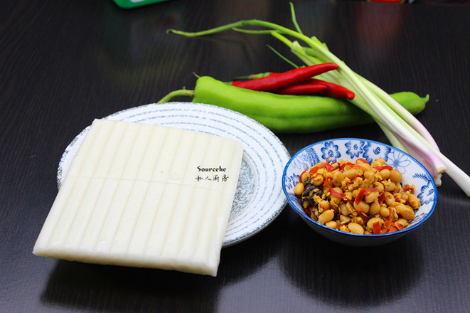 Laba Festival, Fried Rice Cake with Laba Beans recipe