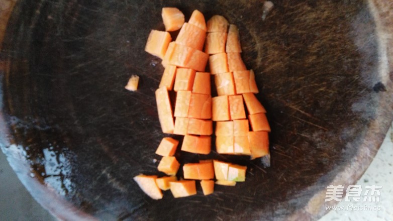 Carrot Scallop Congee recipe