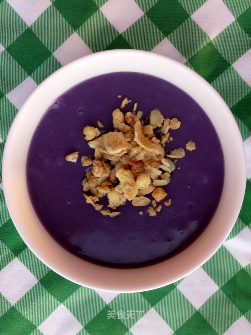 Purple Sweet Potato Rice Paste