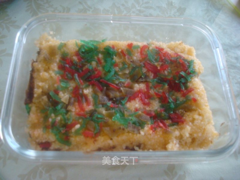 Persimmon Rice Steamed Cake