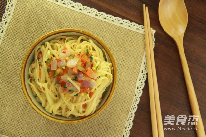 Cold Noodles recipe