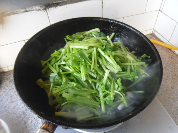 Vegetarian Fried White Jade Mushroom recipe