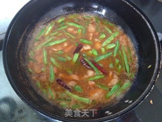 Braised Noodles with Pork and Beans recipe