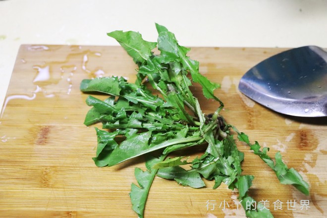 Steamed Dandelion recipe