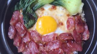 Sausage Claypot Rice recipe