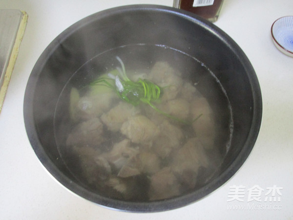 Yam Pork Ribs Soup recipe