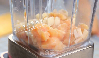 Carrots and Lotus Root Chicken Nuggets recipe