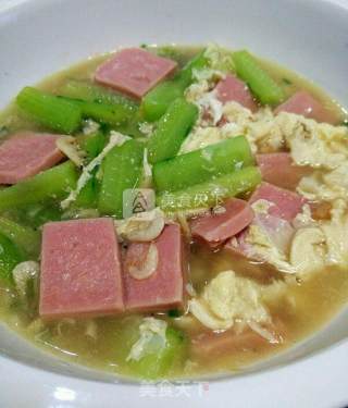 Cucumber Ham Egg Soup recipe