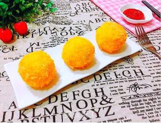 Cheese Fried Rice Ball recipe