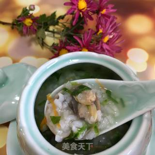 Clam Lettuce Congee recipe