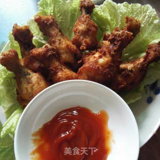 Fried Chicken Wing Root recipe