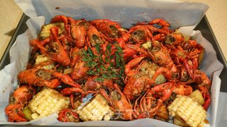 Agave Spicy Crayfish recipe