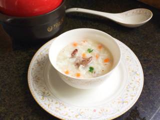 Chicken Liver and Vegetable Porridge recipe