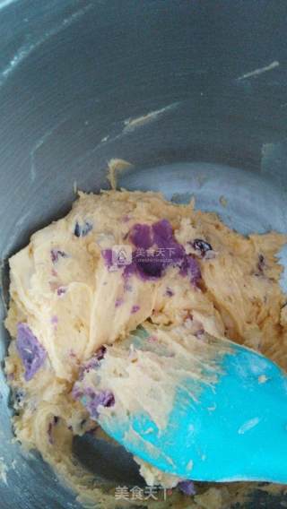 Purple Sweet Potato Cranberry Biscuits recipe