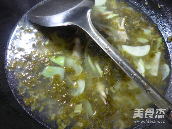 Pickled Cabbage Razor Clams Night Flowering Soup recipe