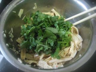 Bean Curd with Red Oil and Coriander recipe