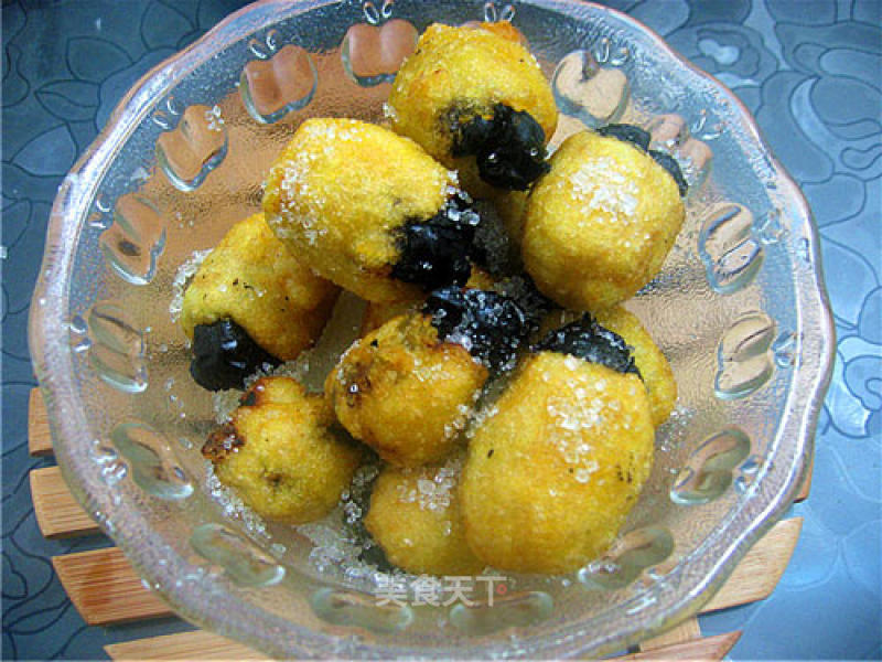 [cookbook Exchange Gift 2] for Husband-simple and Delicious Dessert-fried Glutinous Rice Dates recipe