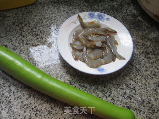 Headless Shrimp Stir-fried Night Flowering recipe