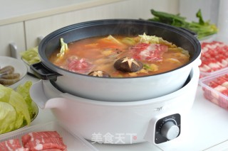 Winter Tomato Soup Hot Pot recipe