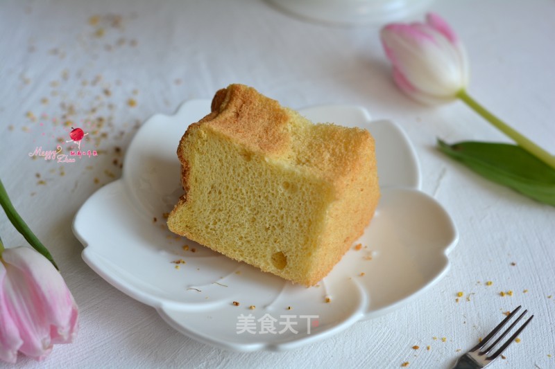 Millet Flour Chiffon Cake recipe