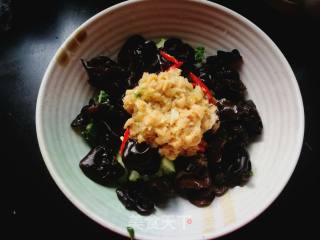 Fungus Mixed with Cucumber recipe