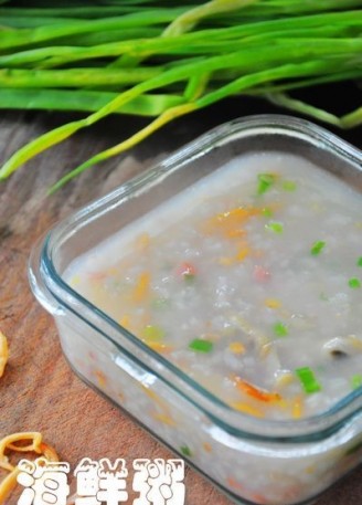 Seafood Razor Porridge recipe