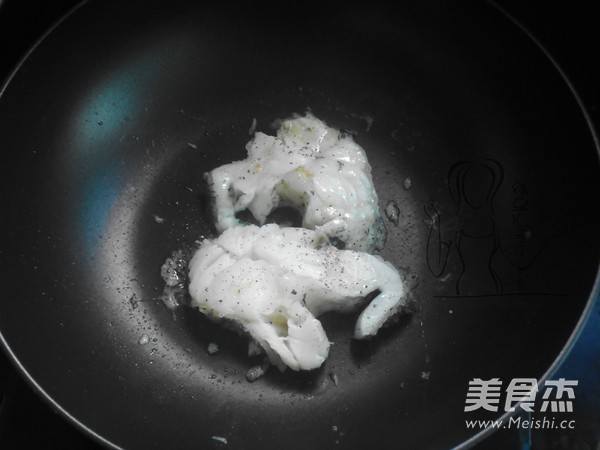 Fried Cod with Black Pepper recipe