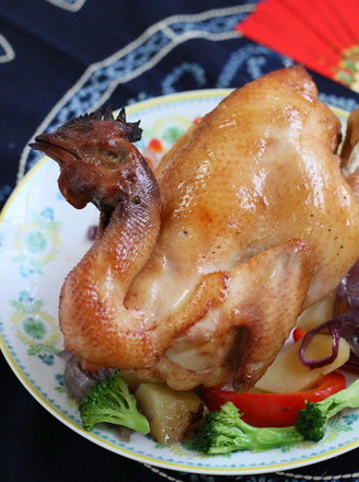 Roasted Banquet: Jixiang Ruyi Roasted Whole Chicken