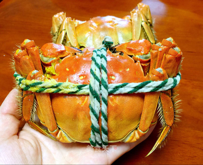 Steamed Honghu Hairy Crab recipe