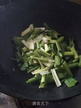 Green Garlic Crab Mushroom recipe