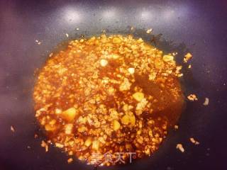 Tofu with Mushroom Minced Meat recipe