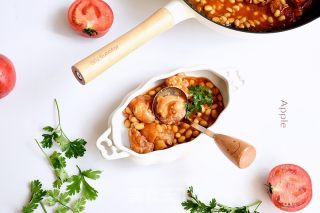Stewed Pork Trotters with Tomato and Soybeans recipe