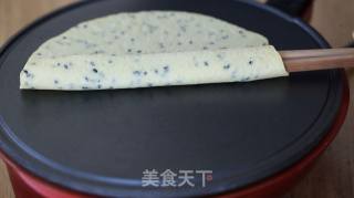 Crispy Corn Sesame Omelet recipe