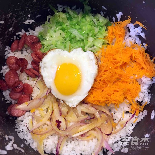 Bibimbap (rice Cooker Version) recipe