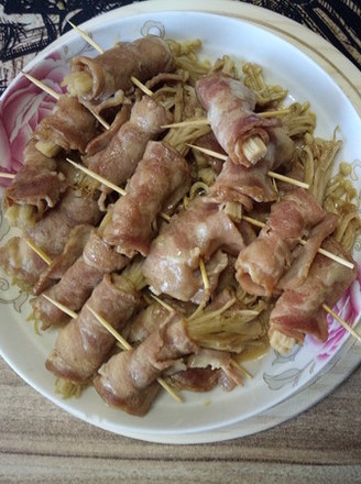Bacon Golden Needle Roll recipe