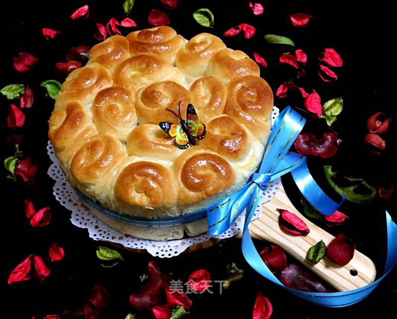 #the 4th Baking Contest and is Love to Eat Festival#rose Flower Bread recipe